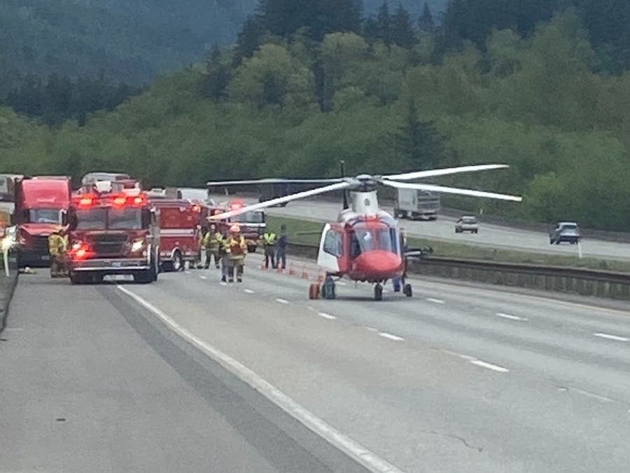 Westbound I-90 Reopens After Serious Crash Near North Bend | Sammamish ...