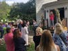 Congressional candidate for NJ CD-11 Rosemary Becchi addressed attendees at the September 27 Meet and Greet held in Madison, and Rosemary answered their questions all afternoon. .  
