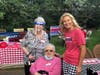 Rosemary Becchi, Republican challenger for the NJ CD-11 Congressional seat, met with Madison area residents during a backyard gathering in Madison last Sunday, September 27.   Rosemary spoke to the crowd of 50+ people about her priorities for CD-11.