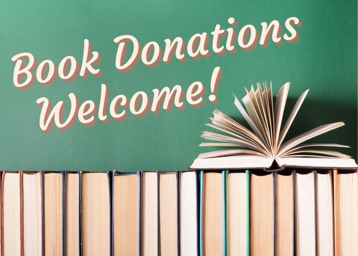 Book Donations Accepted
