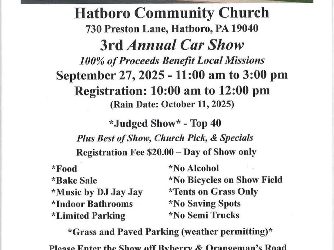 3rd Annual Car Show