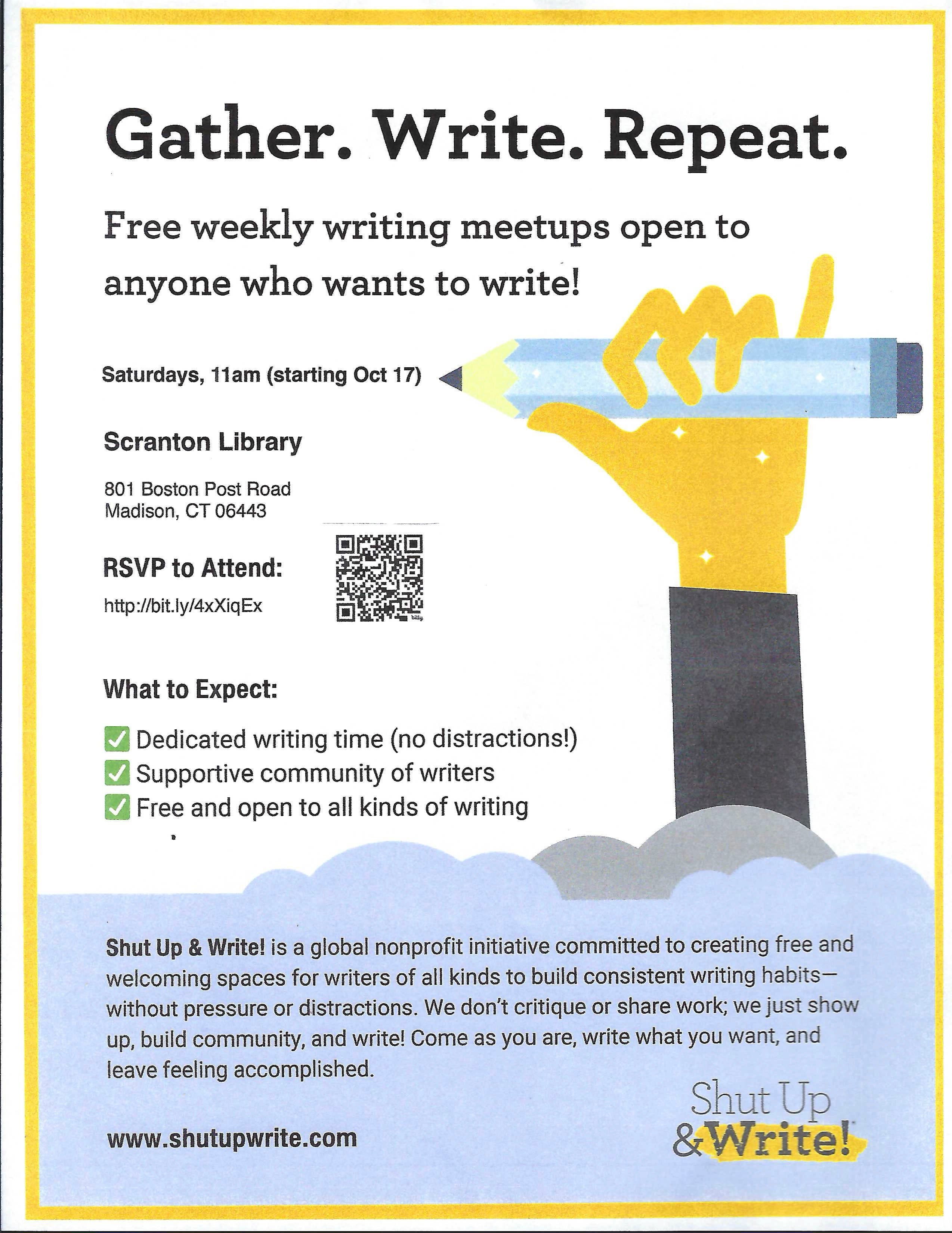 Shut Up & Write
