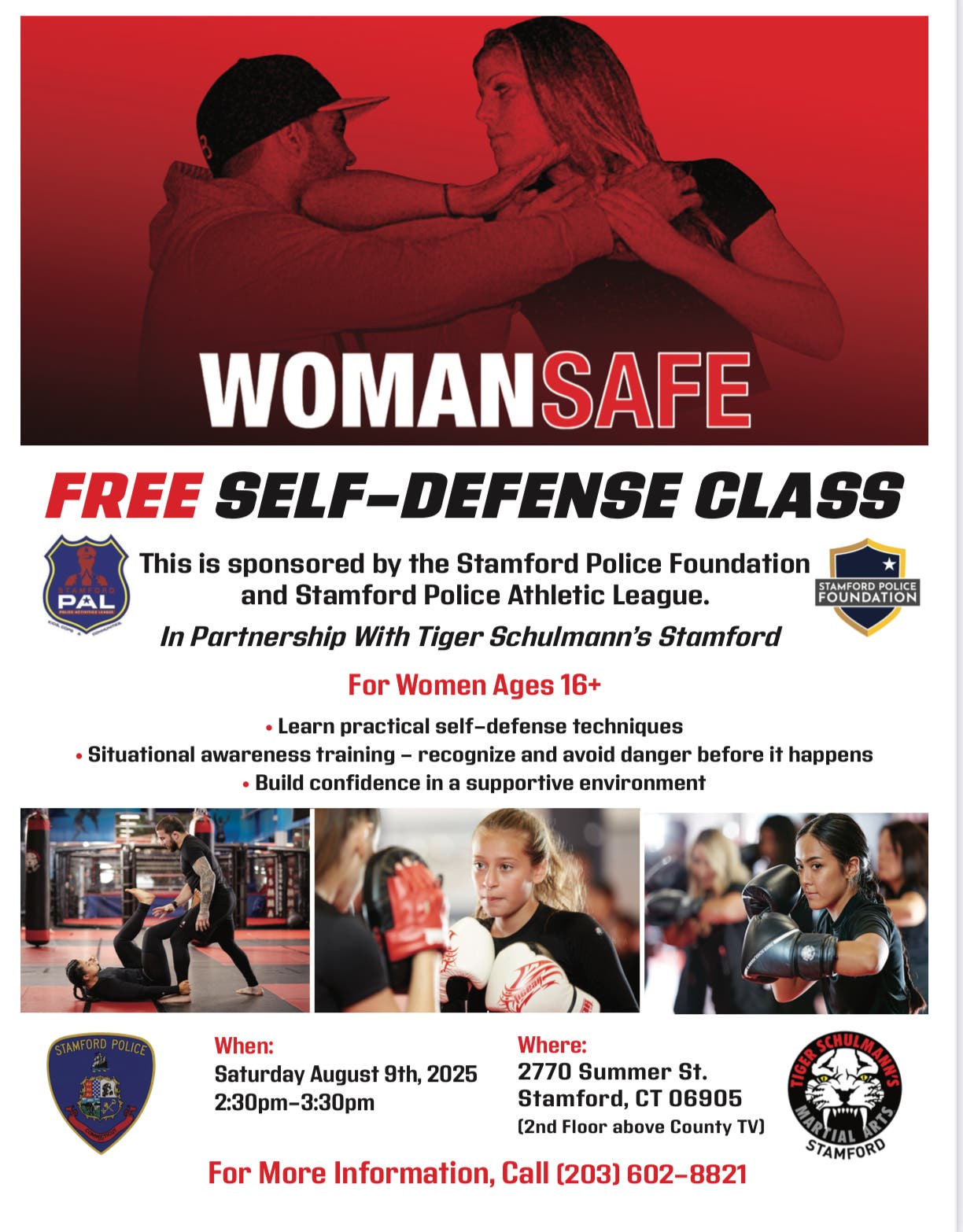 Free Women's Self-Defense Class
