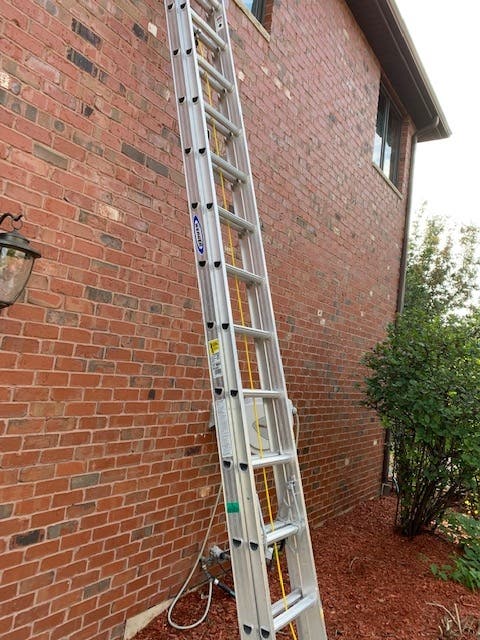 LUISLADDERS 12.5FT Telescoping Ladder | Aluminum Extension Step Ladder, ANSI Certified, 330 Lb Capacity, One-Button Close