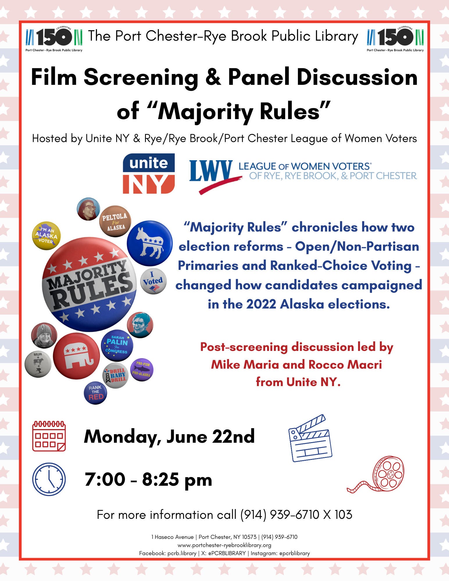 Film Screening & Panel Discussion of "Majority Rules"