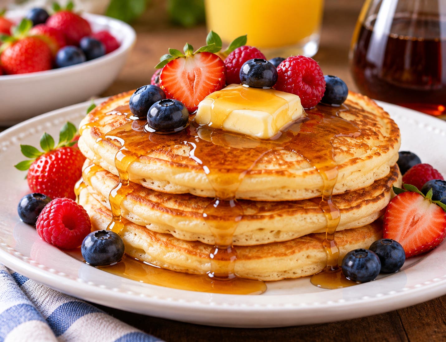 Online Festive Pancake Brunch