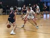 Luke West on defense