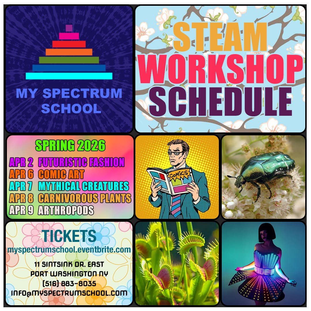 KIDS MYTHICAL CREATURES WORKSHOP Port Washington 4/7 