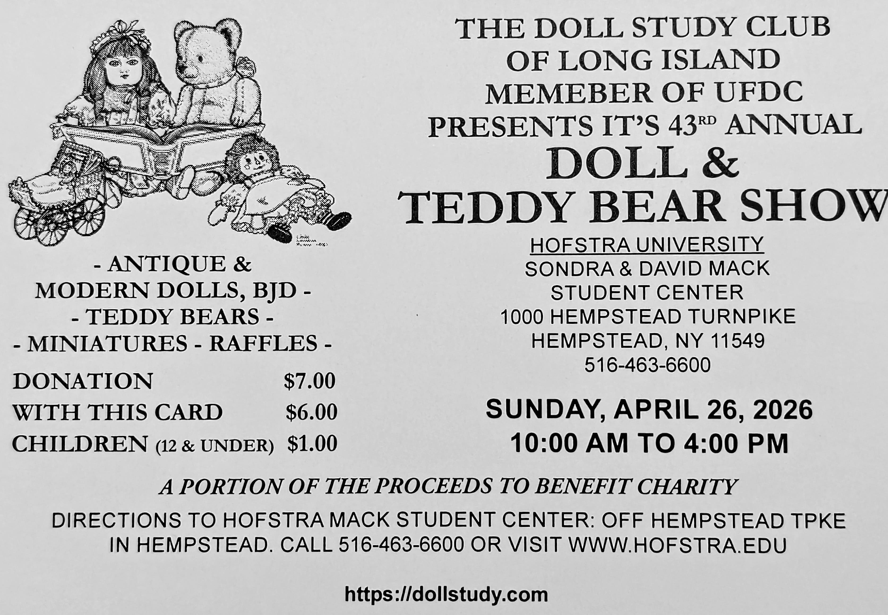 43rd Annual Doll & Teddy Bear Show