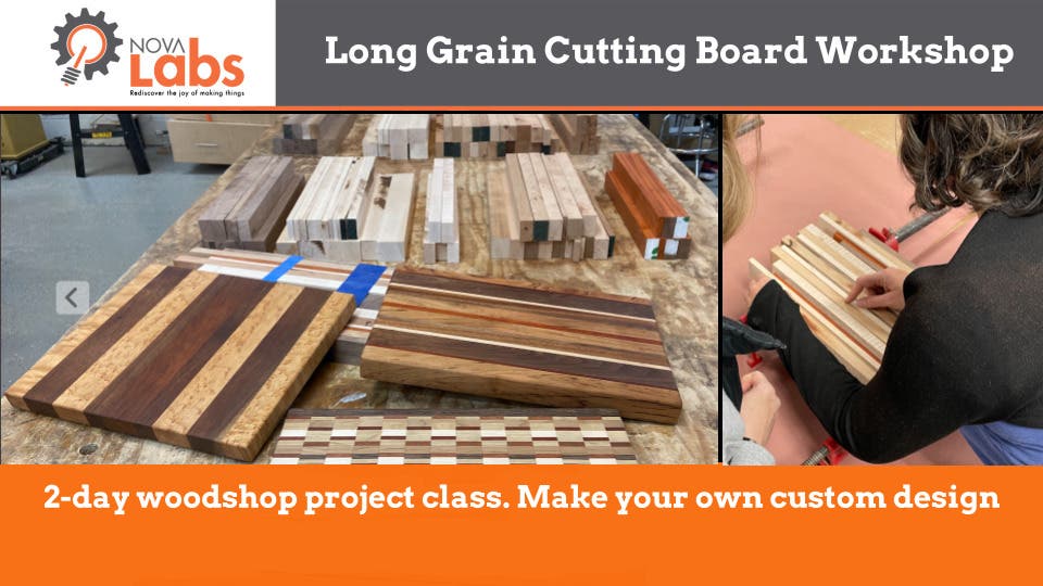 Long Grain Cutting Board Workshop 