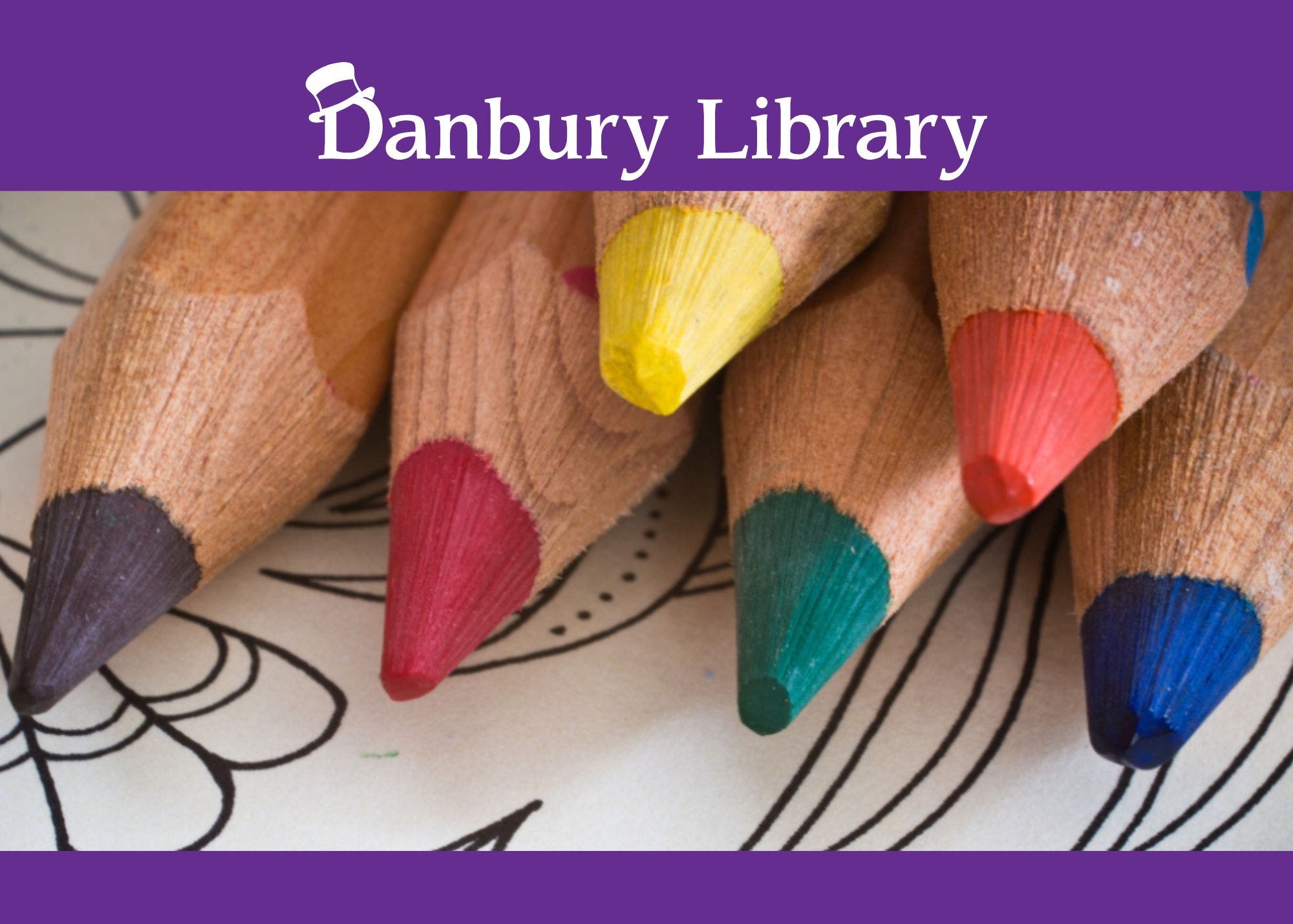 Adult Coloring Hour @ Danbury Library