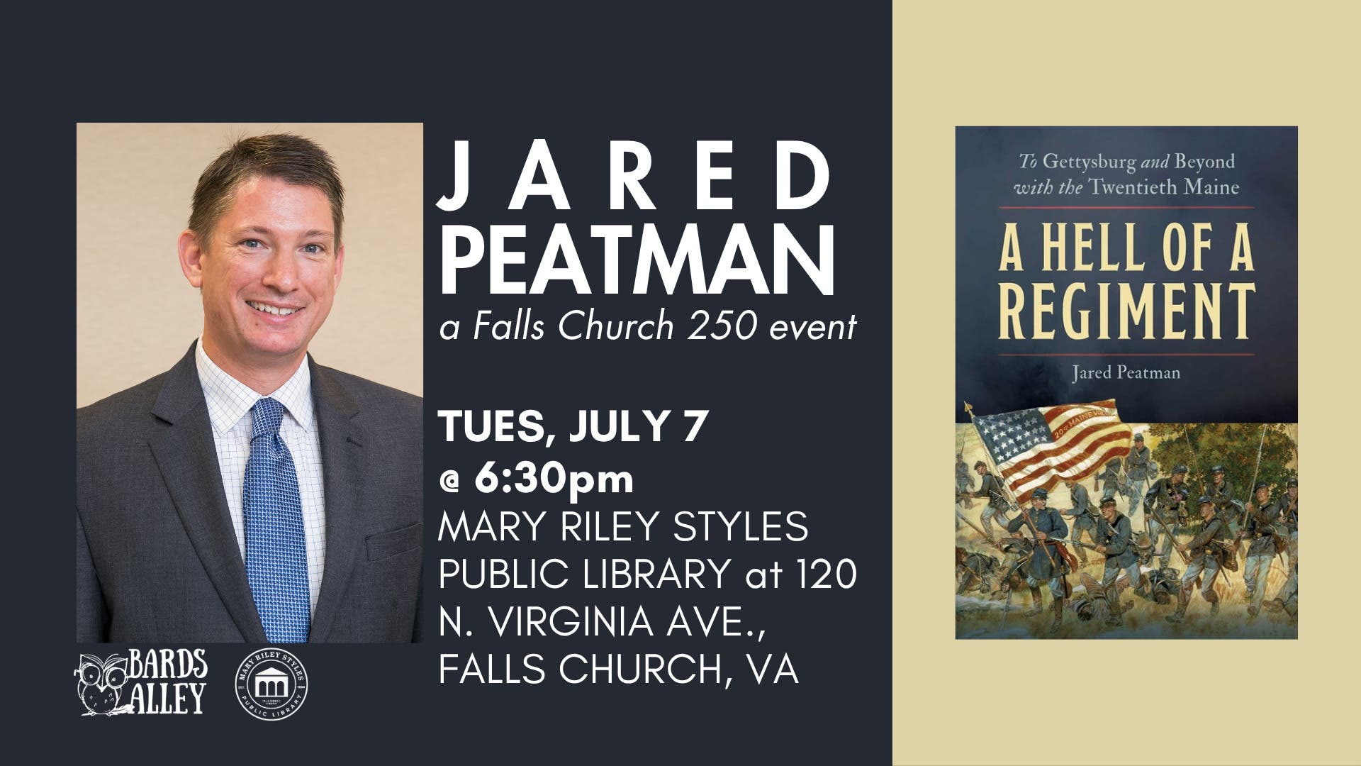 VA250 Author Talk: Jared Peatman
