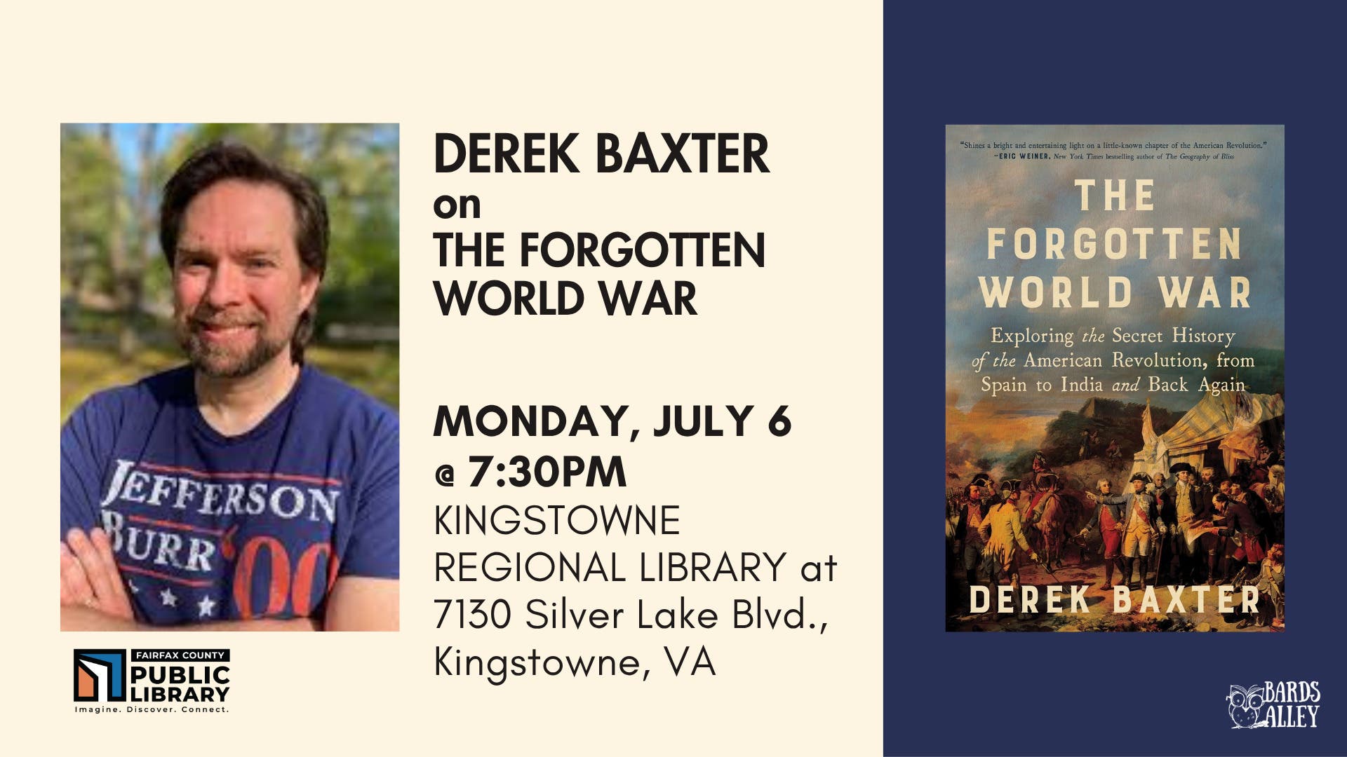 Author Derek Baxter: The Forgotten World War