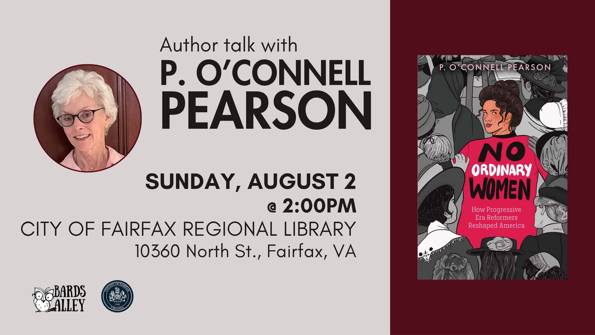 Author P. O'Connell Pearson: No Ordinary Women