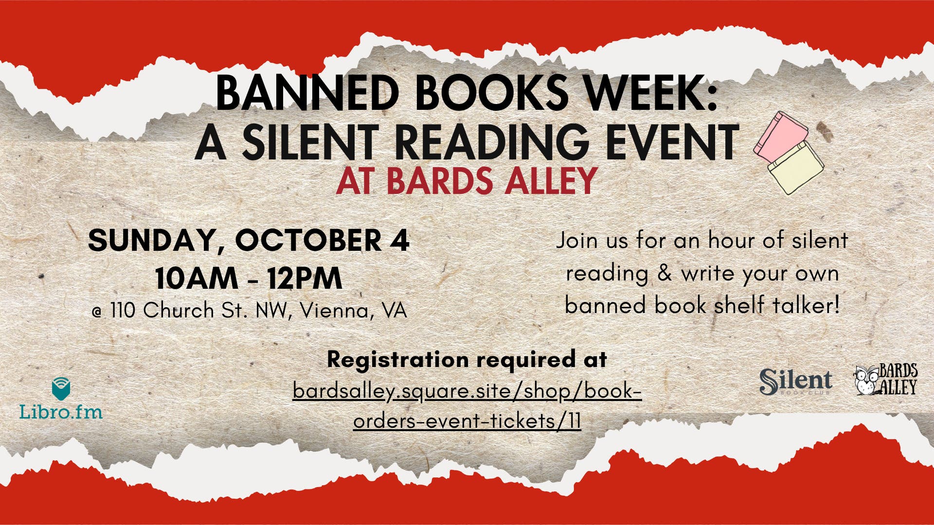 Banned Books Week Silent Reading