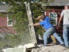 The Covenant Presbyterian mission team in Joplin, MO after the 2011 tornado