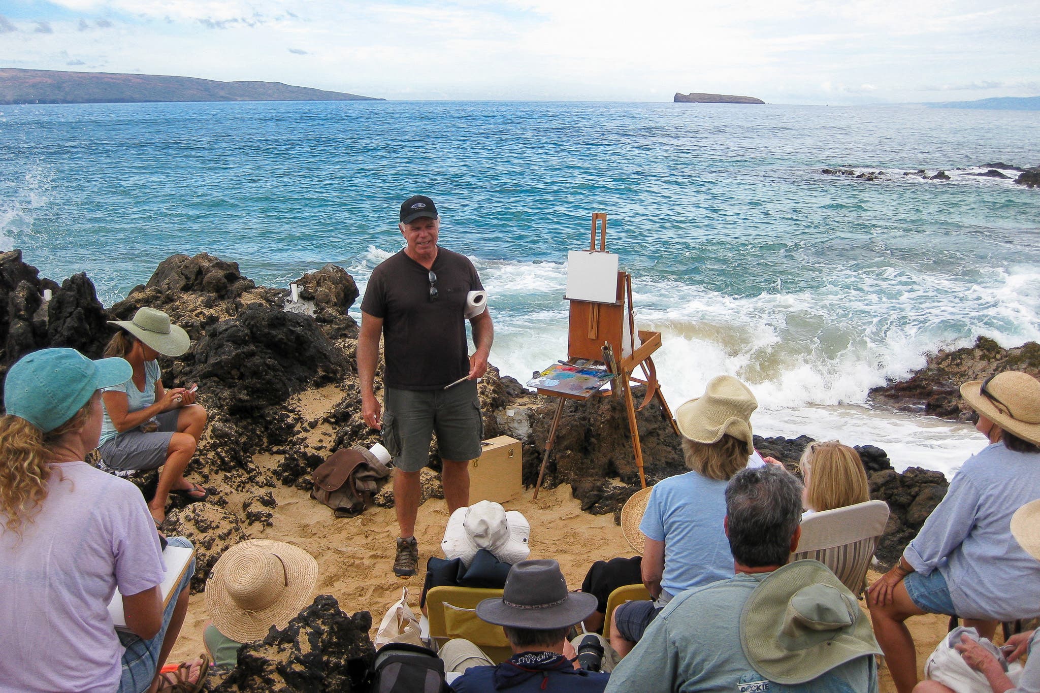 Painting in the Gardens Demonstration with John Cosby