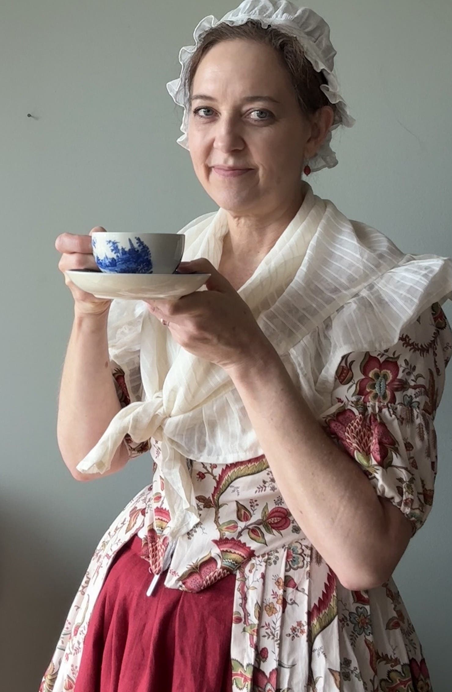 Actress and Historian Leslie Goddard Is Abigail Adams