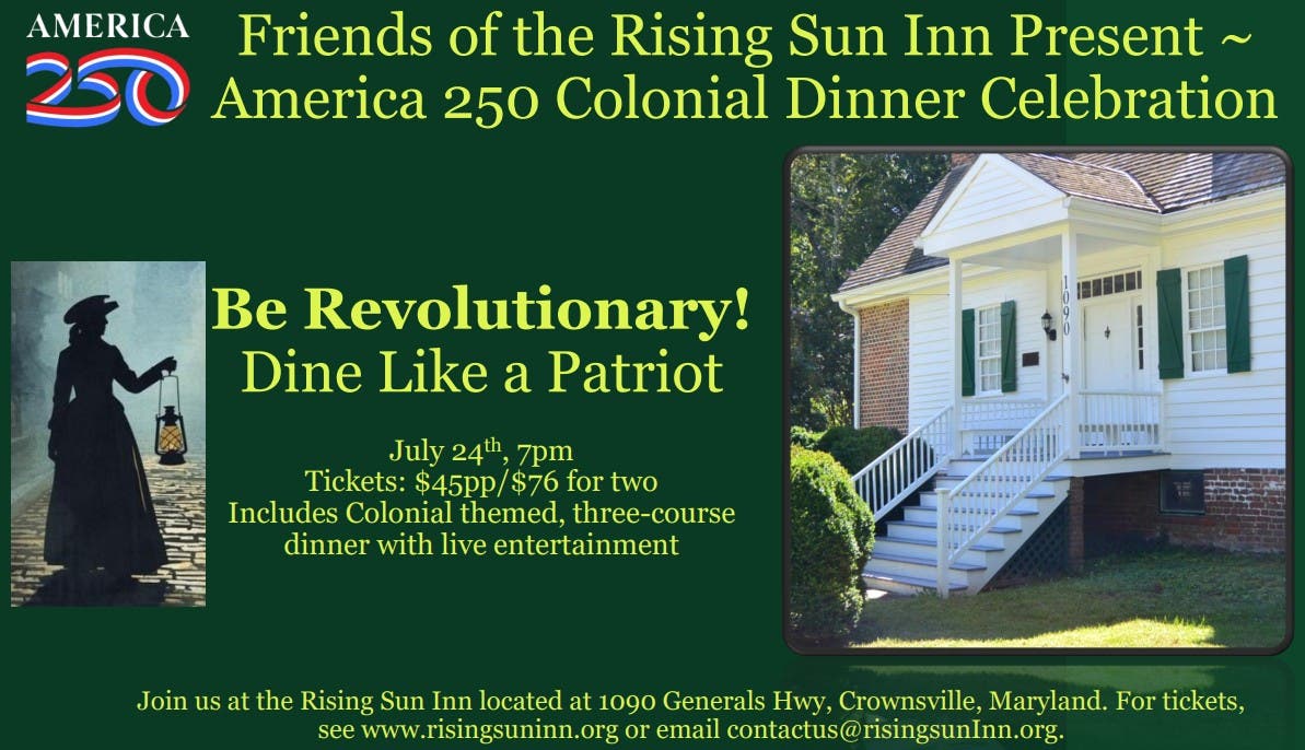 American 250 Colonial Dinner Celebration