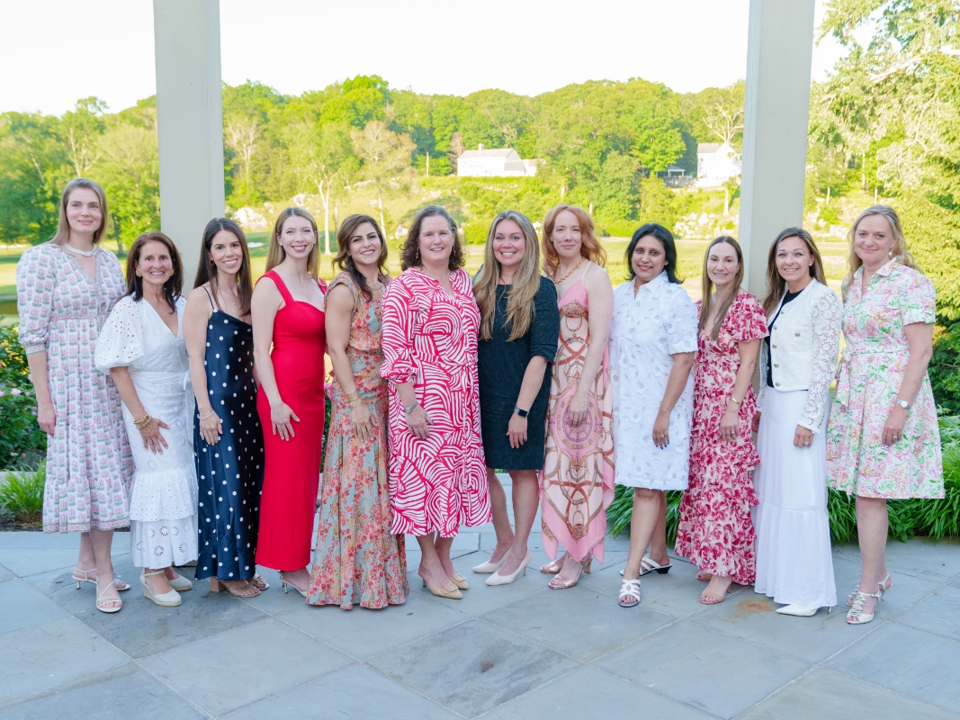 Diana Urbaite-Sosonkina, Victoria Cappiali, Andrea Gordon, Amanda Schietzelt, Maha Karahamad, Sara Burns Davis, Barbara Bollmeyer, Jenifer Bloodsworth, Roli Agrawal, Melinda Mehfar, Jessica Fitzsimmons, Eva-Stina Pehrson. Not Pictured: Terry Lamantia