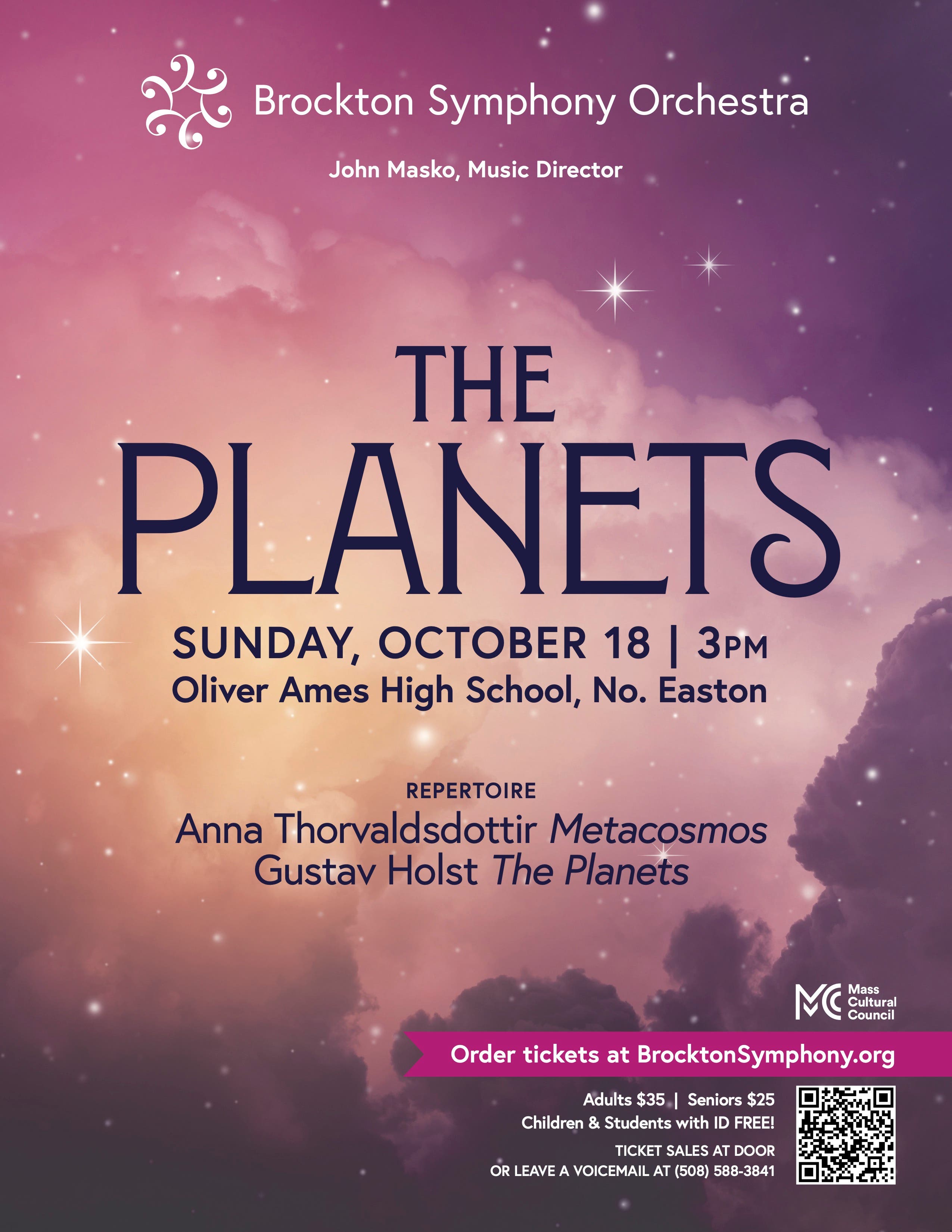"The Planets" Concert — Brockton Symphony Orchestra
