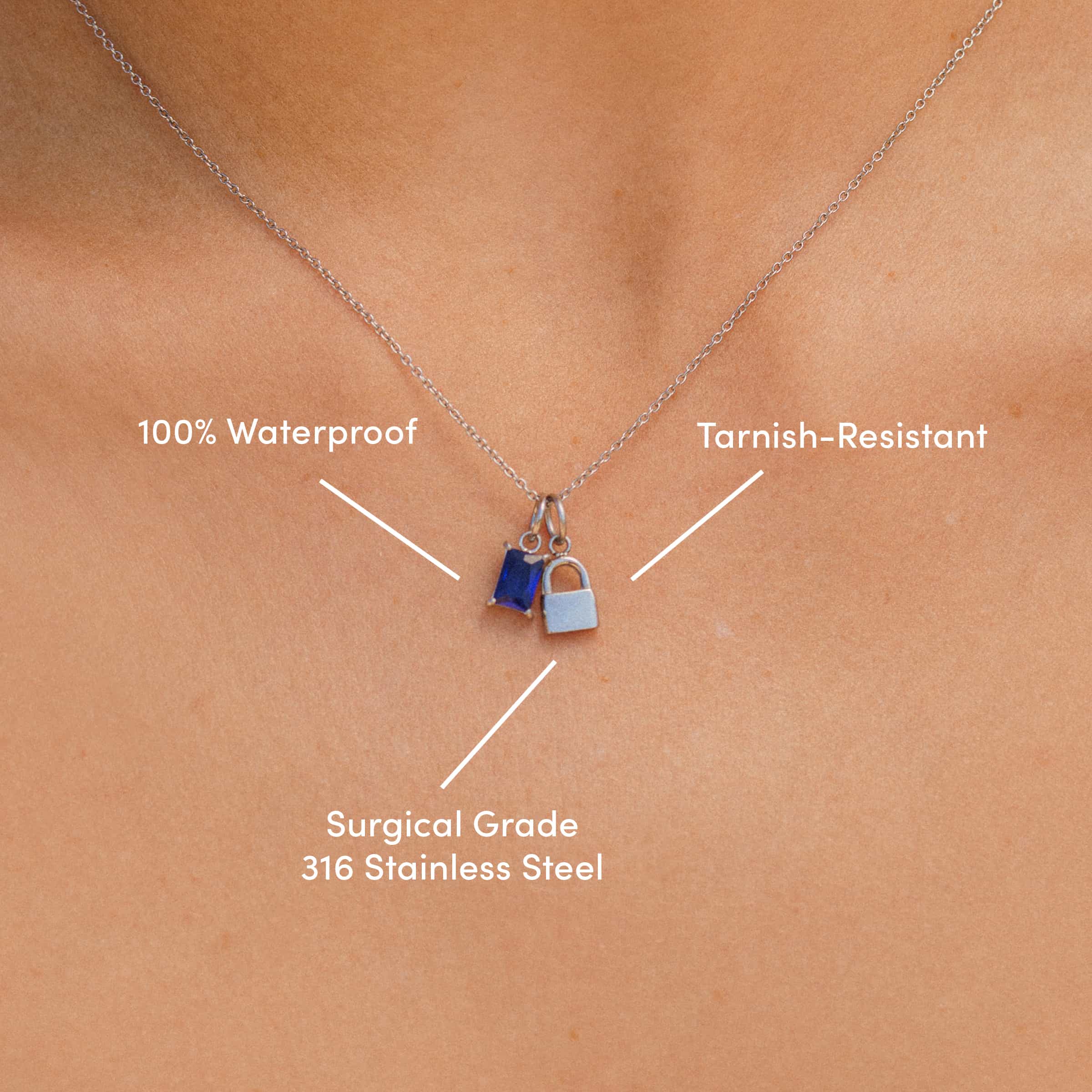Ladies Wear Your Birthstone Necklace To The Pool!