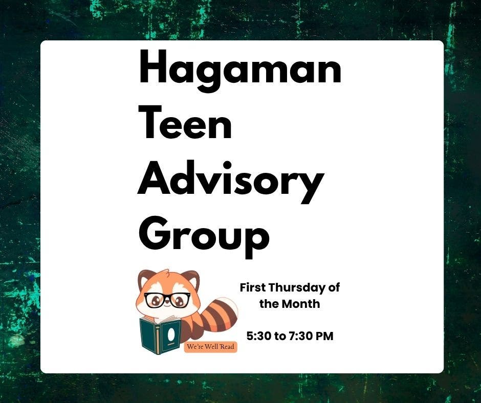 Teen Advisory Group - Community Service Opportunity for Middle & High School Students