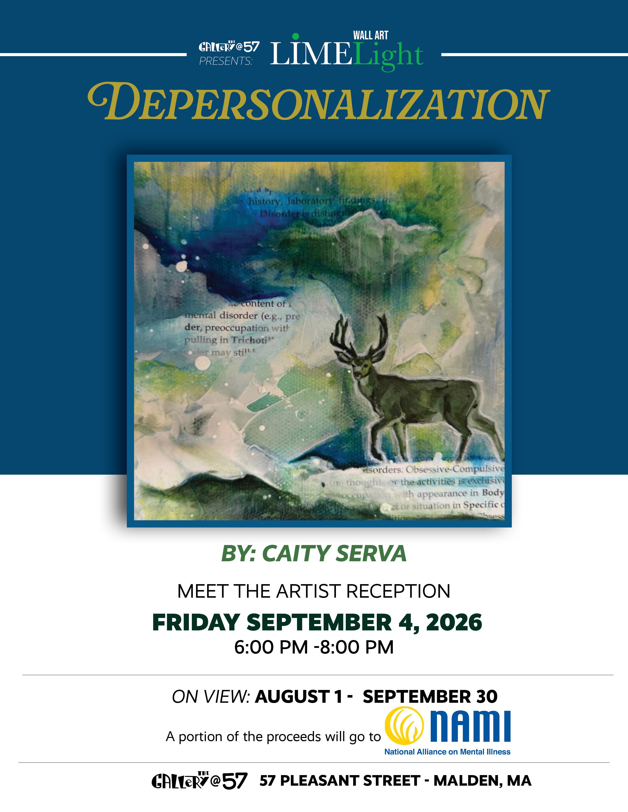 LIMELIGHT Wall Art Presents: Depersonalization by Caity Serva