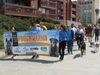 Attendees on the parade route during the 2019 Pooch Parade