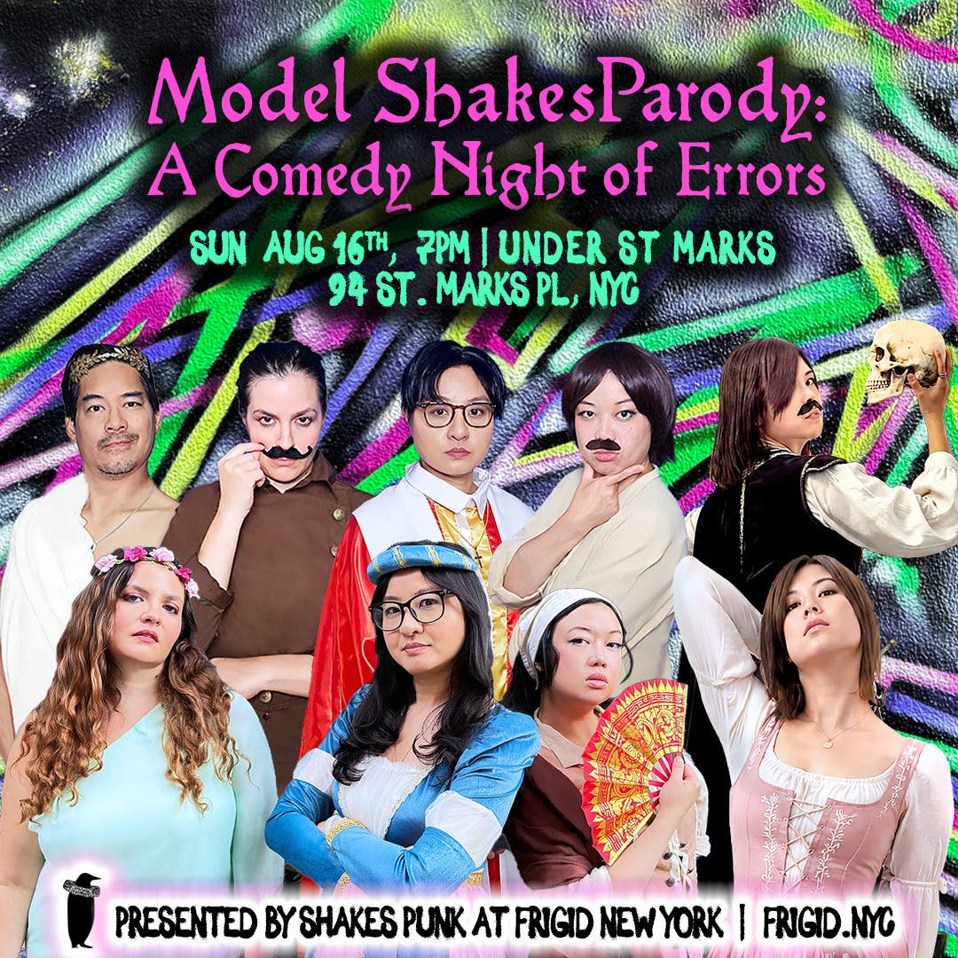 Model ShakesParody: A Comedy Night of Errors