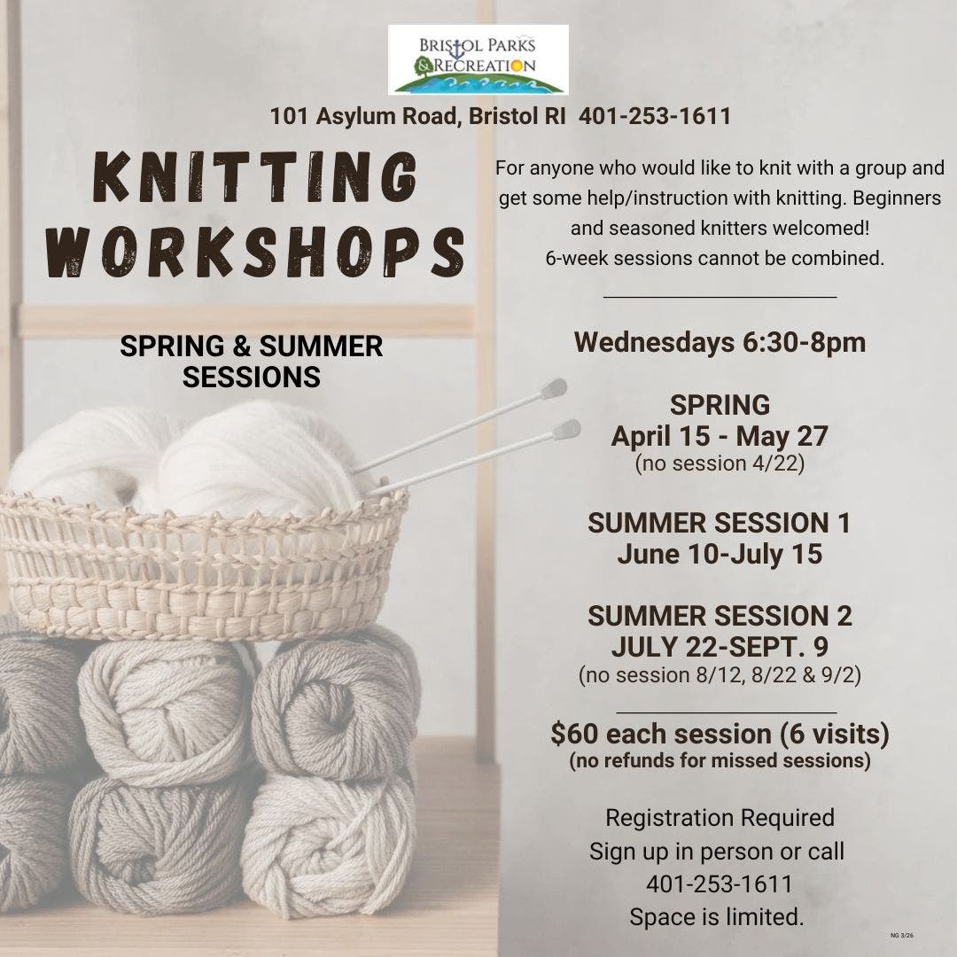 Knitting Circle (Beginners & Advanced)