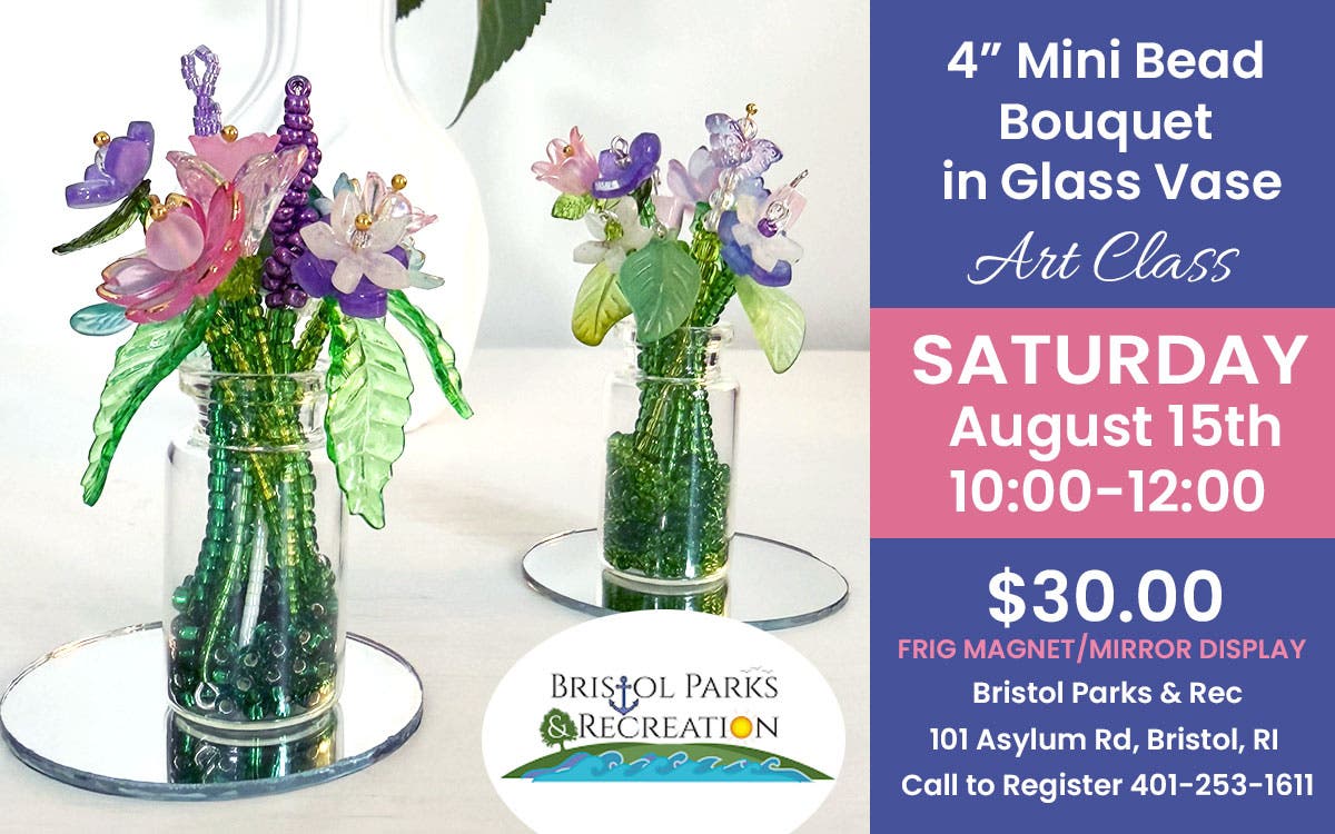 Beaded Glass Bouquet Art Class