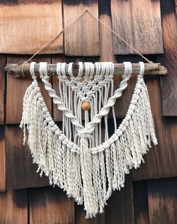 Patchwork Presents Macramé Boho Wall Hanging Workshop
