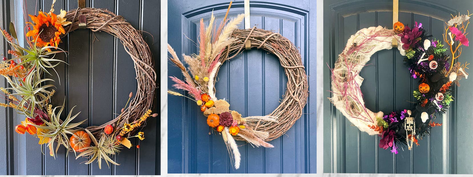 Patchwork Presents Fall Wreaths + Broom Craft Workshop