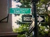 Smith Street in Brooklyn, named for Assemblywoman Eileen C. Dugan-Chairwoman Economic Development Committee-NYS Assembly