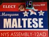 Maryann Maltese Campaign Poster