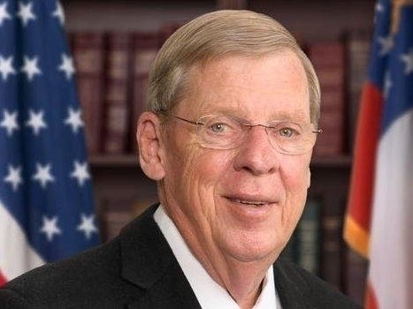 U.S. Georgia Sen. Johhny Isakson says that even though he's resigning, that he's "open for business" until Dec. 31st.