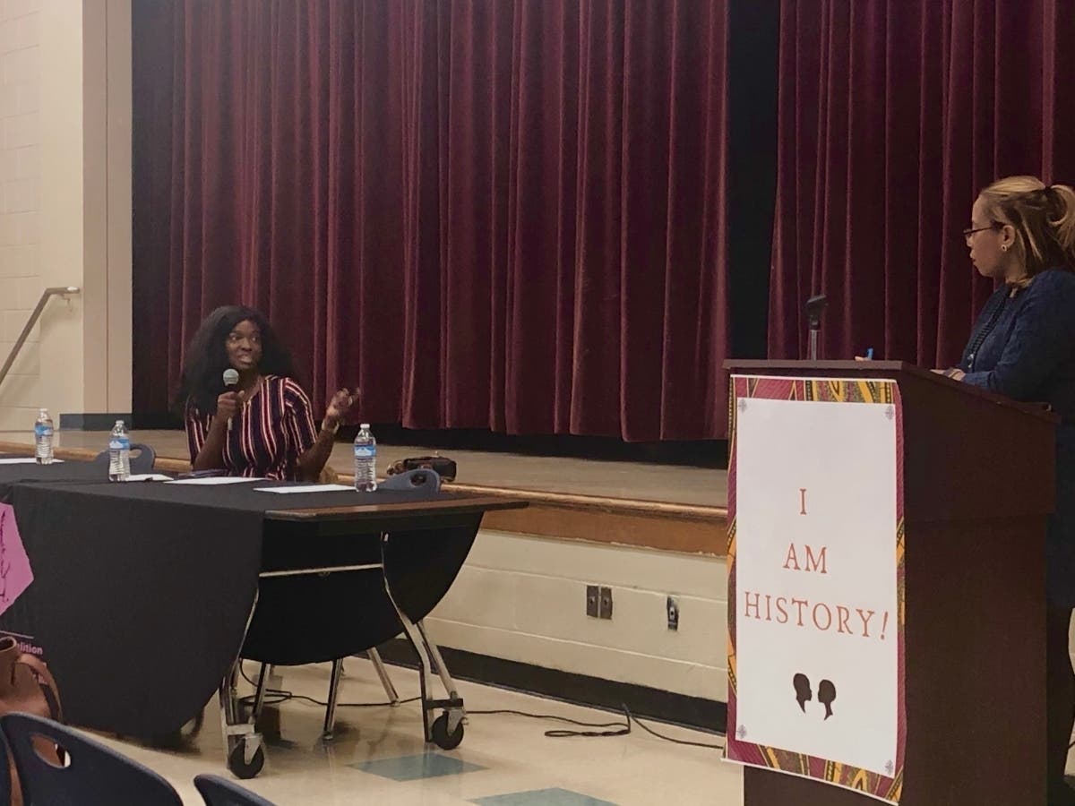Cindy Thomas participated on the National Coalition of 100 Black Women Decatur-DeKalb Chapter's panel, "Igniting a Social Change.