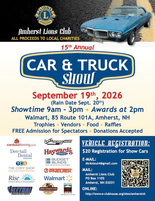 15th Annual Car & Truck Show