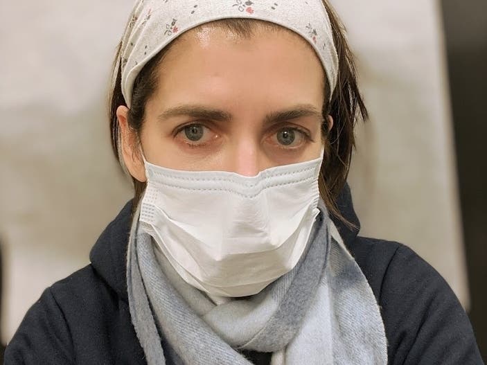 For more than two weeks, Diana Berrent has remained isolated from her family and the rest of the world as she battles the new coronavirus.