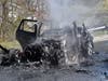 The Jericho Volunteer Fire Department ​extinguished the flames of a Range Rover.