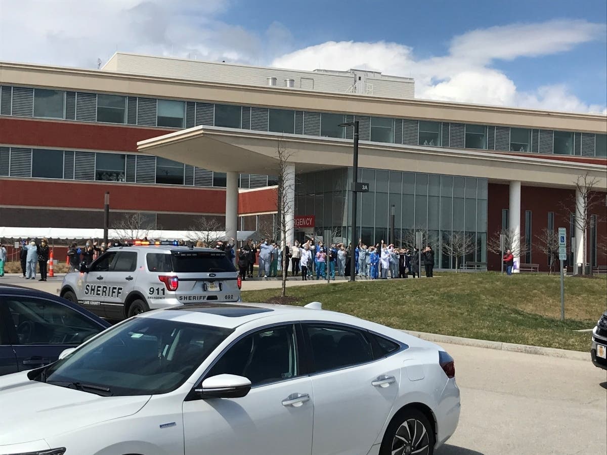 Lake County healthcare workers were recently provided with hot meals free of charge for their hard work during the coronavirus pandemic.