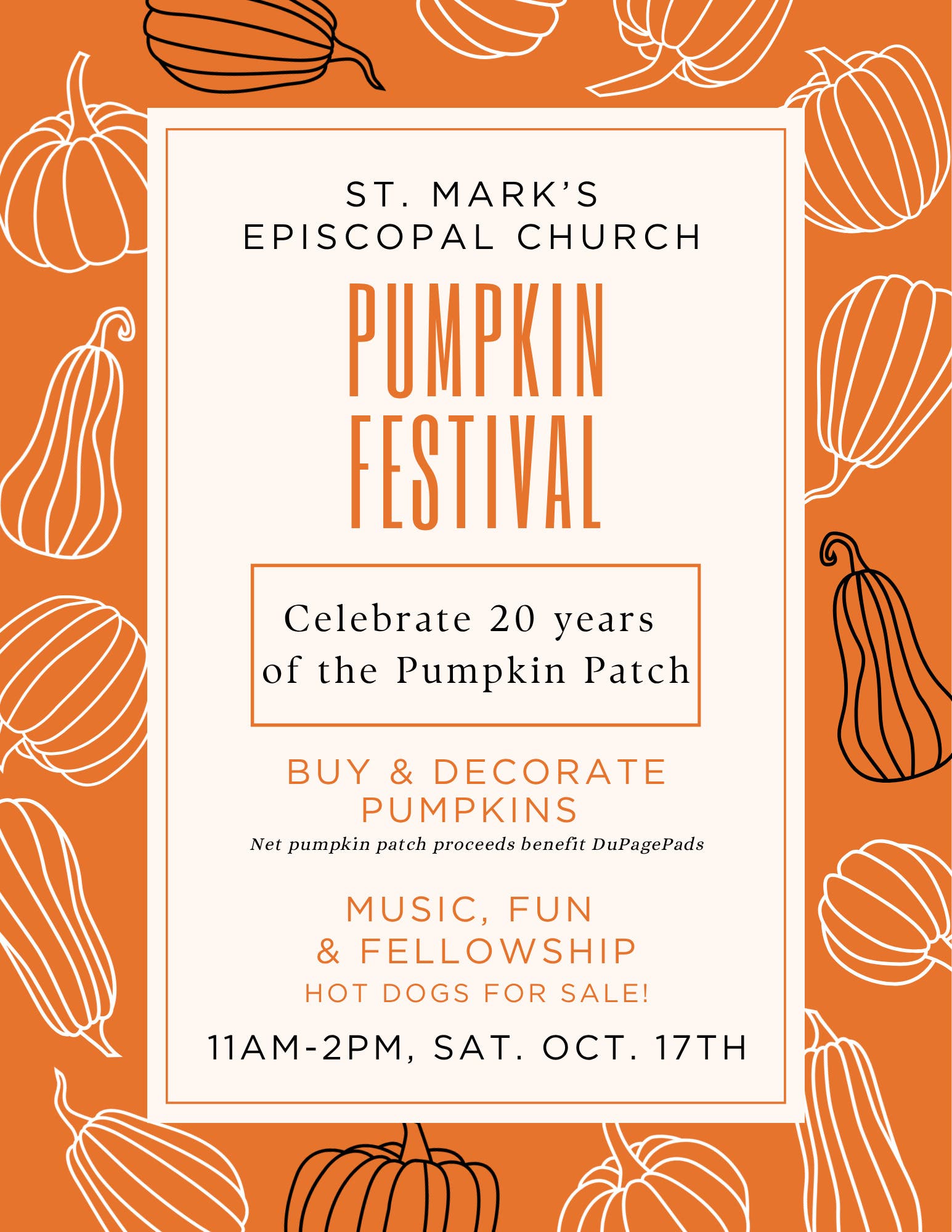 Pumpkin Patch 20th Celebration