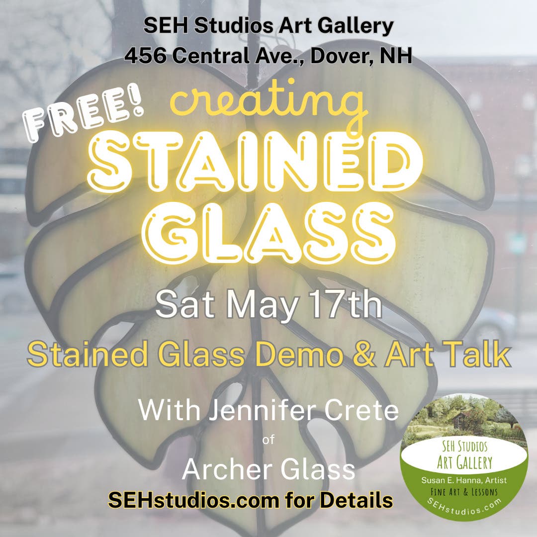 Stained Glass Demo and Artist Talk