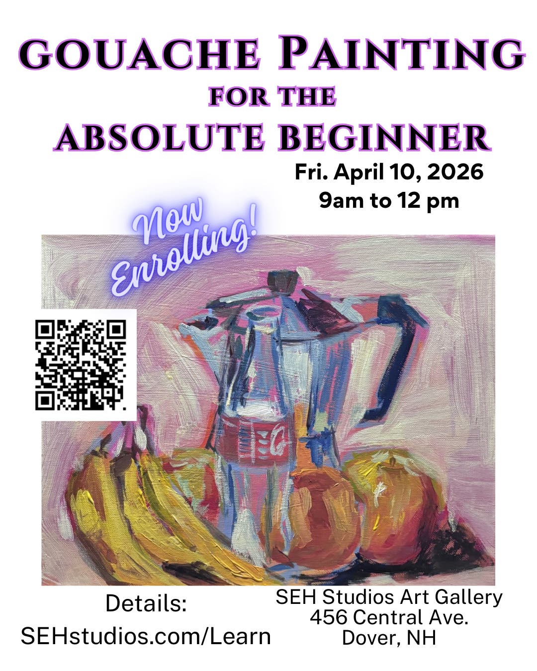 Gouache Painting for the Absolute Beginner