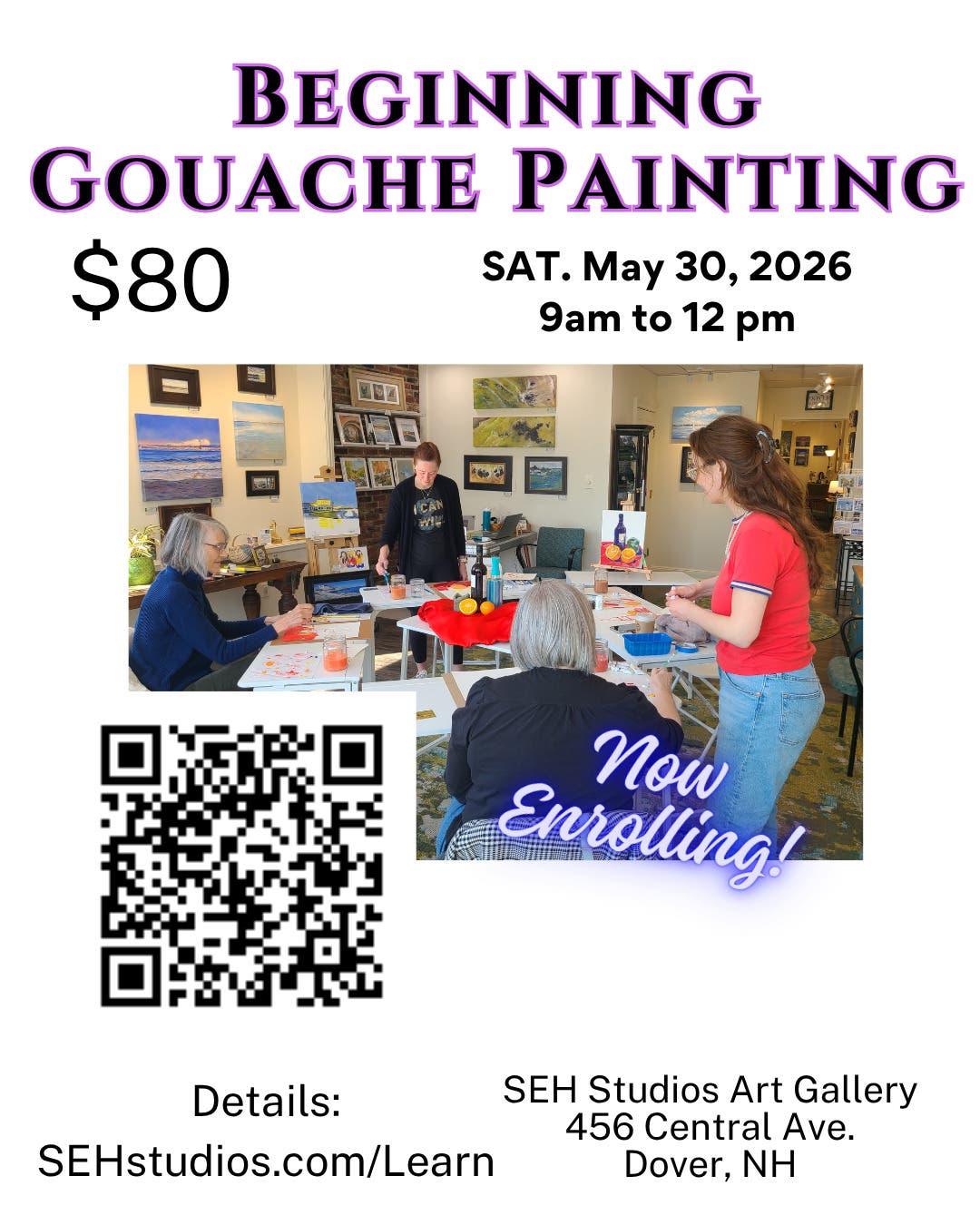Beginner Gouache Workshop
