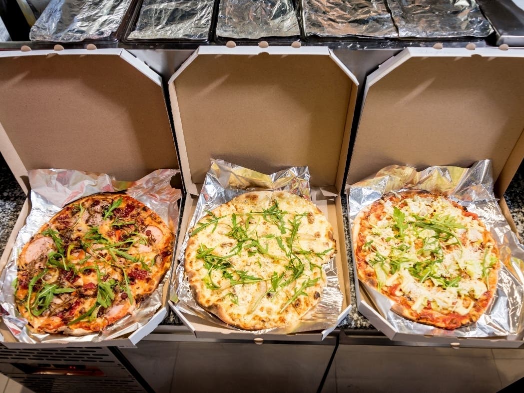 Pizza deliveries are on the menu as part of SterlingRisk’s ‘Lunch is on us' campaign for staff members at Long Island nursing homes and senior care facilities.
