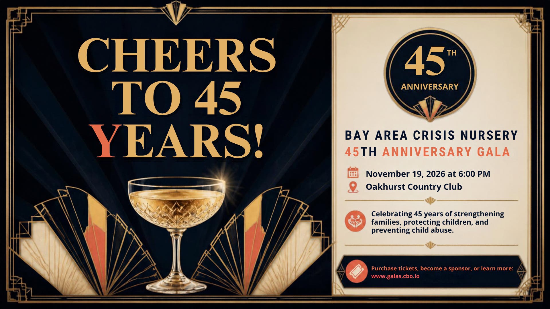 BACN'S 45th Anniversary Gala: Cheers to 45 Years!