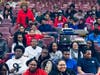Senator Gill and the students at East Orange STEM Academy
