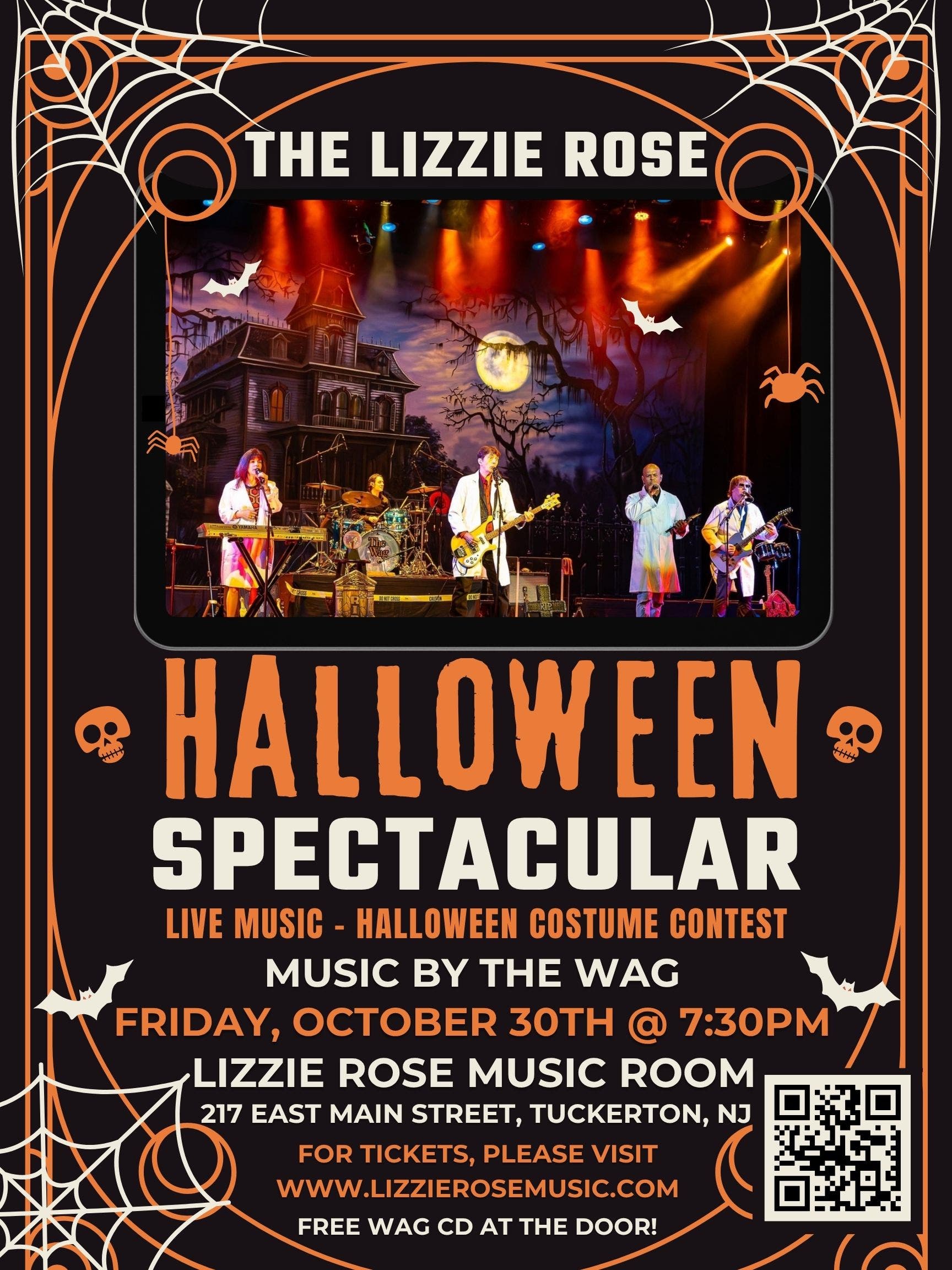 The Lizzie Rose Halloween Spectacular - Music by The Wag